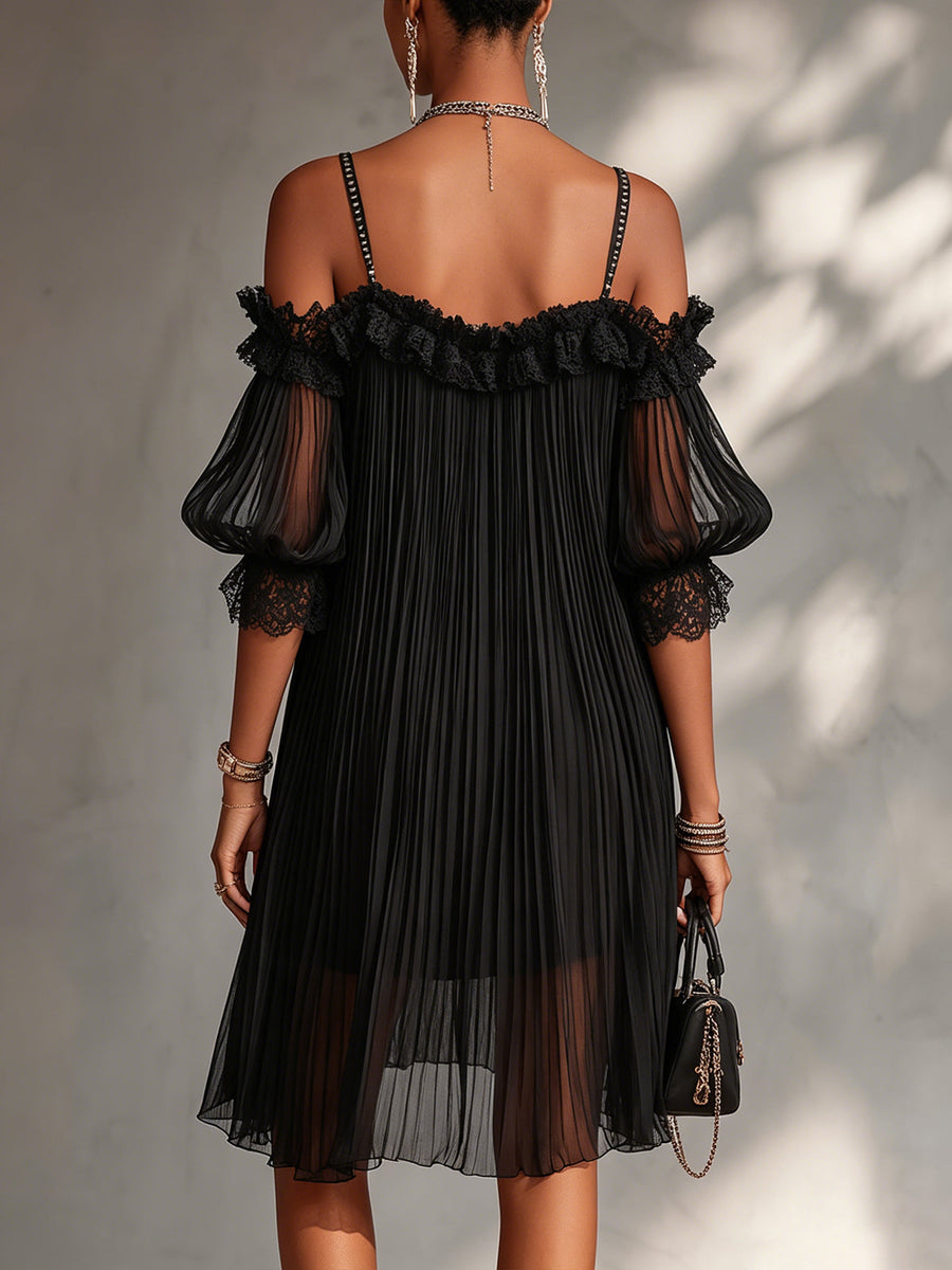 VITTORIA | Off-Shoulder Mini Dress