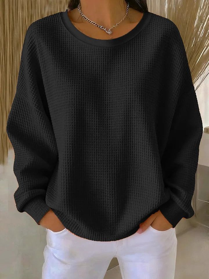 ASHLEY | Sweater with a Wide Collar