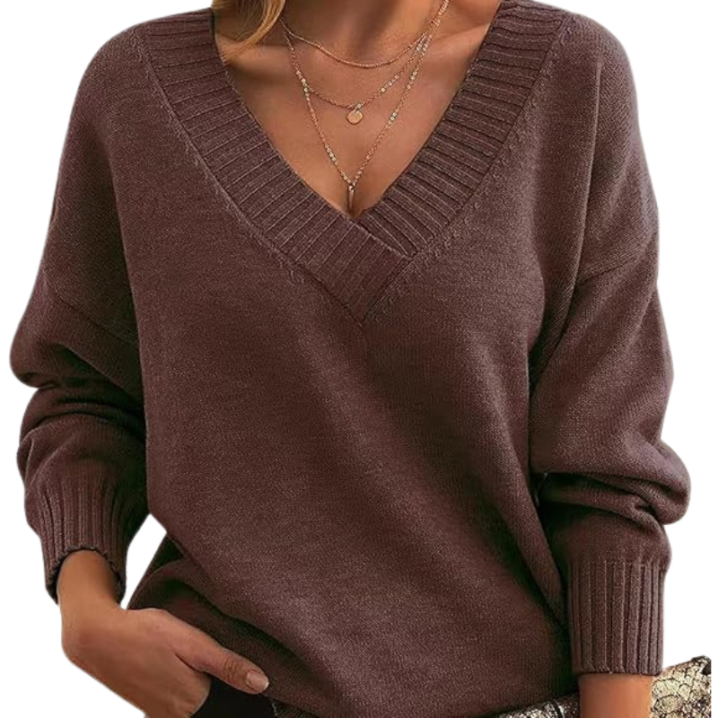 LILLIAN | Lightweight V-Neck Sweater