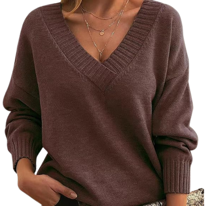 LILLIAN | Lightweight V-Neck Sweater