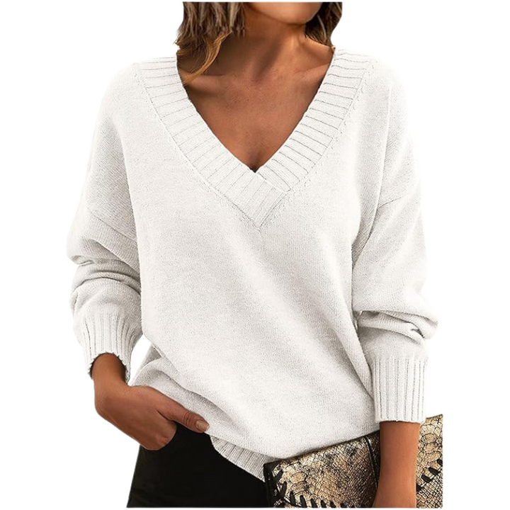 LILLIAN | Lightweight V-Neck Sweater