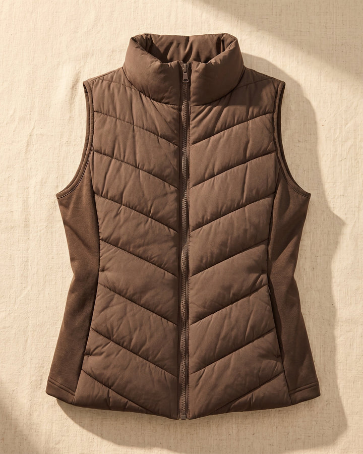 AVA | Chevron Quilted Vest