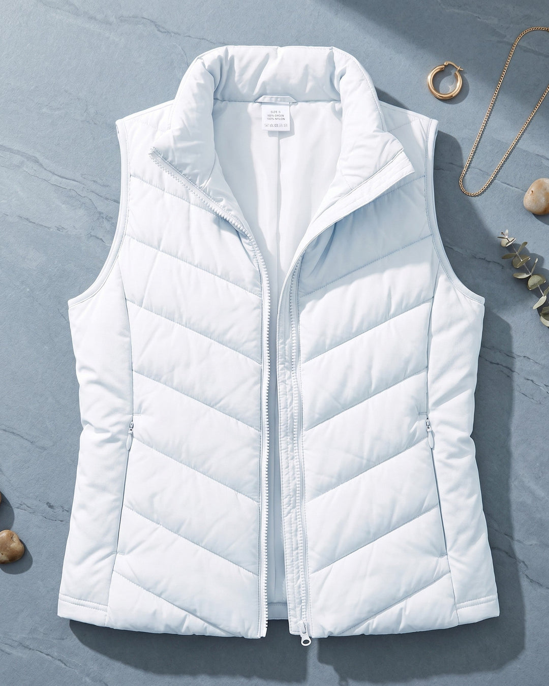 AVA | Chevron Quilted Vest