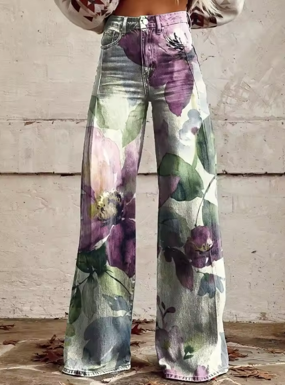 ALESSIA | Retro Chic Boho Pants