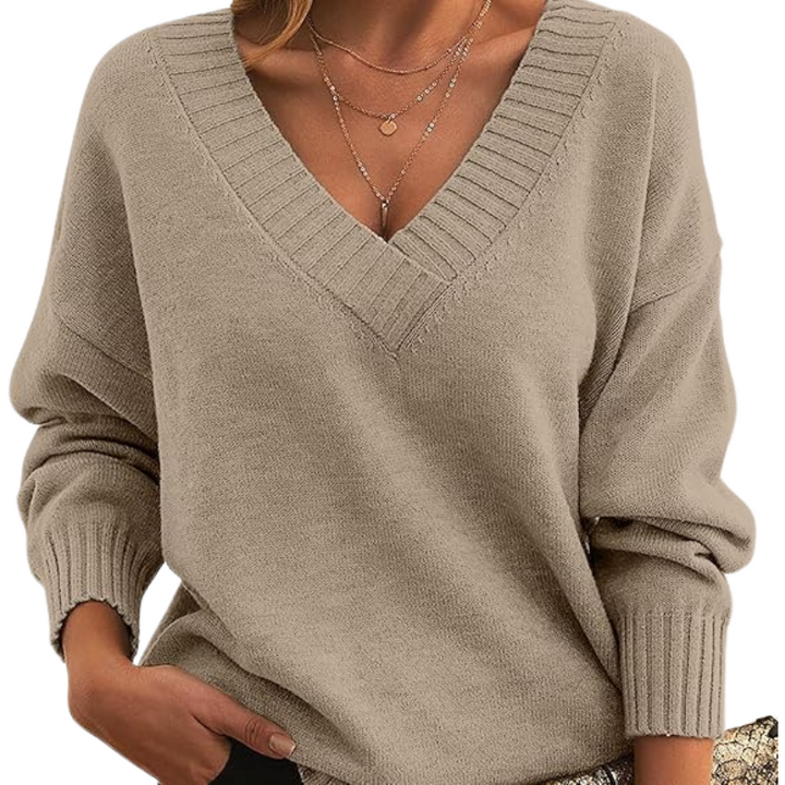 LILLIAN | Lightweight V-Neck Sweater