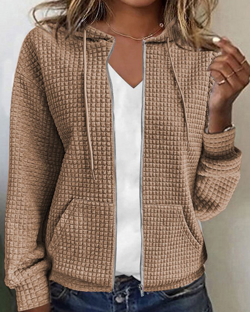 PATTY | Women's Zip-Up Casual Hoodie