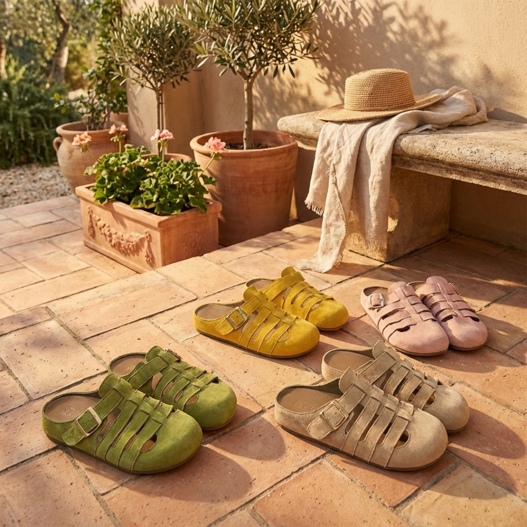 CHLOE | Supportive Slip-On Mule Sandals