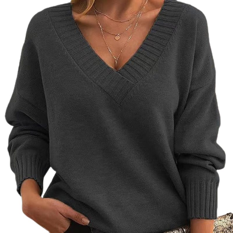 LILLIAN | Lightweight V-Neck Sweater