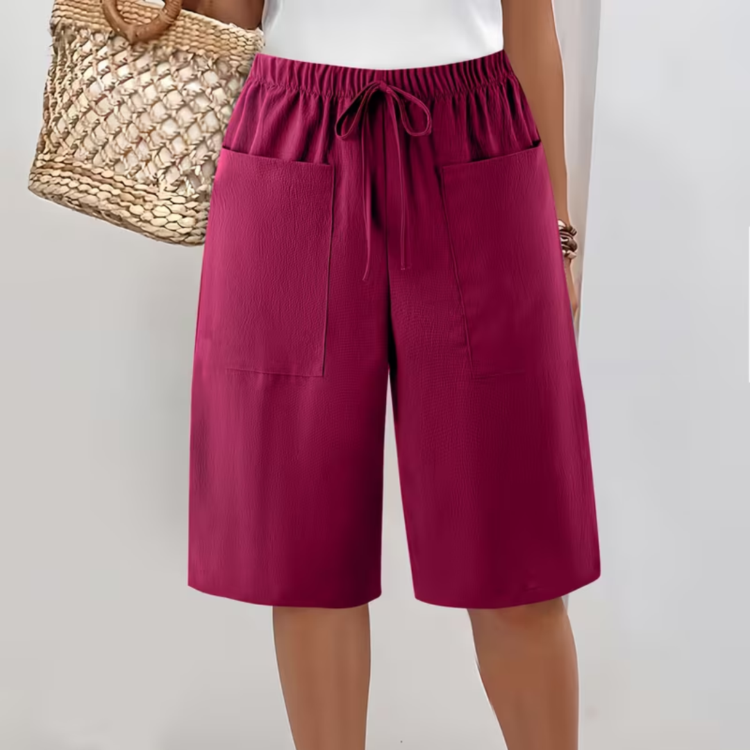 CAMILLA | Loose Shorts with Elastic Waist