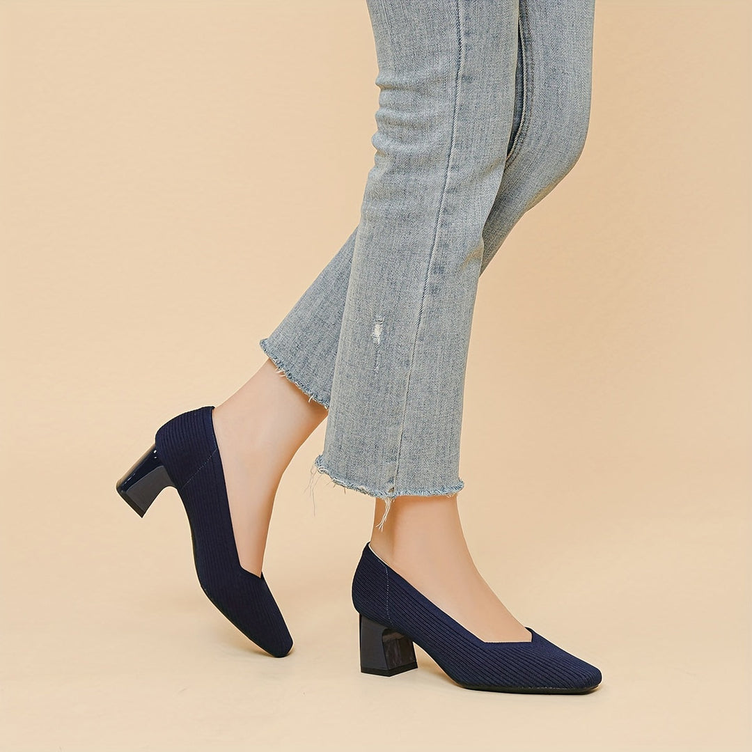 VALENTINA | Comfortable Stable Heels
