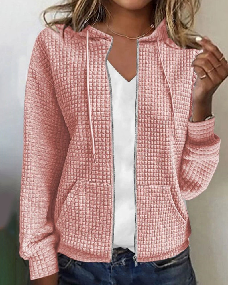 PATTY | Women's Zip-Up Casual Hoodie
