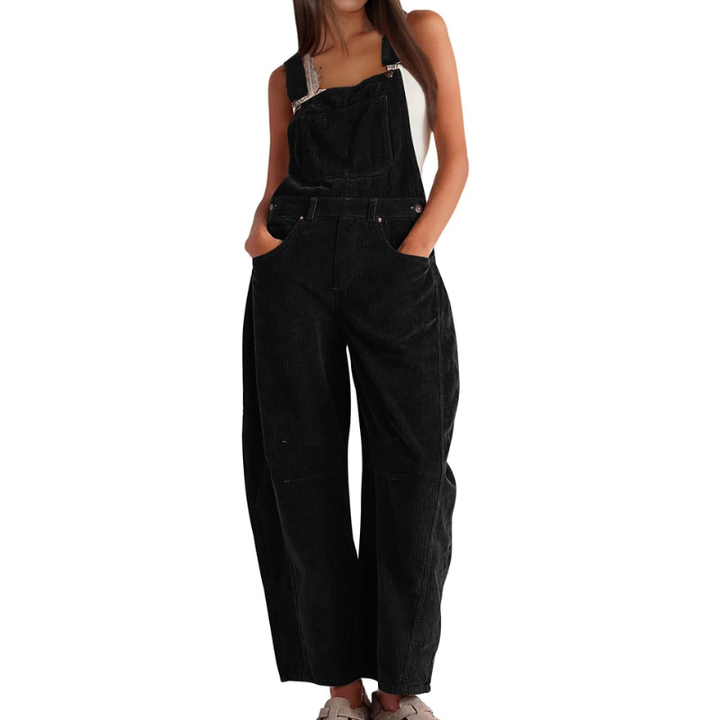 SHARON | Wide Leg Overalls Jumpsuit