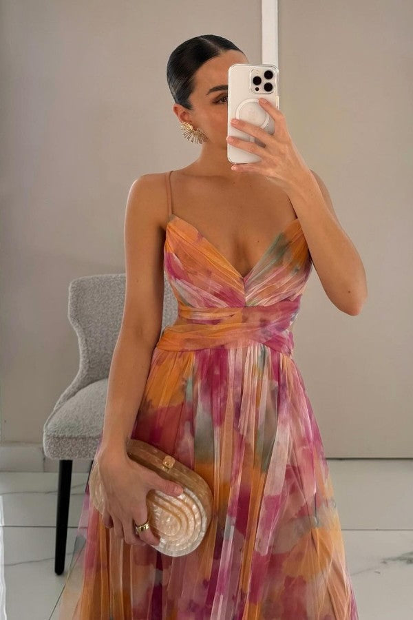 CLAUDIA | Elegant Maxi Dress