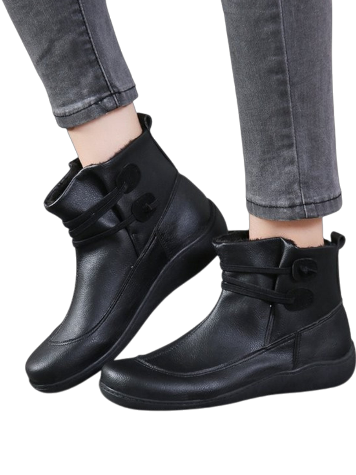 ANNE | Retro Mid-Calf Martin Boots