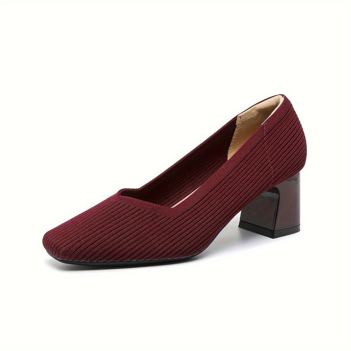 VALENTINA | Comfortable Stable Heels