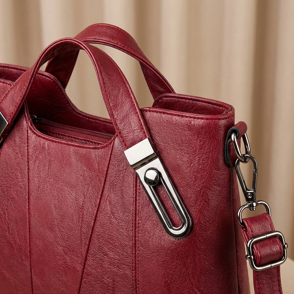 REMY | Paneled Tote Handbag