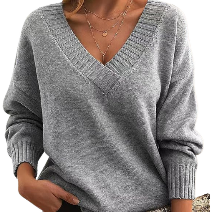 LILLIAN | Lightweight V-Neck Sweater