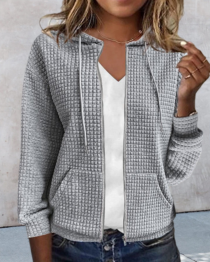 PATTY | Women's Zip-Up Casual Hoodie