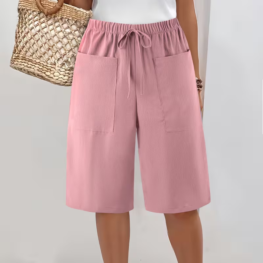 CAMILLA | Loose Shorts with Elastic Waist