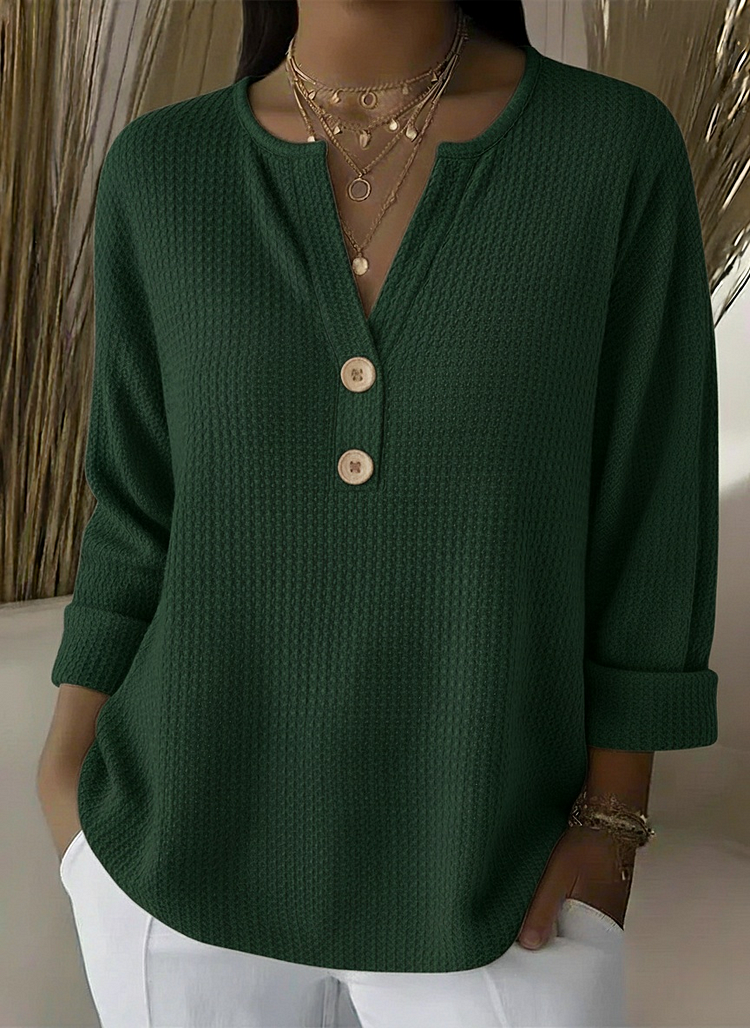 FELICE | V-Neck Polo Sweater