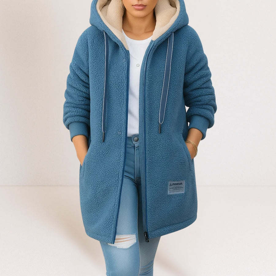 HARPIER | Cozy Hooded Fleece Jacket