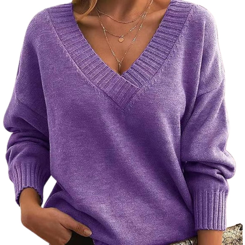 LILLIAN | Lightweight V-Neck Sweater