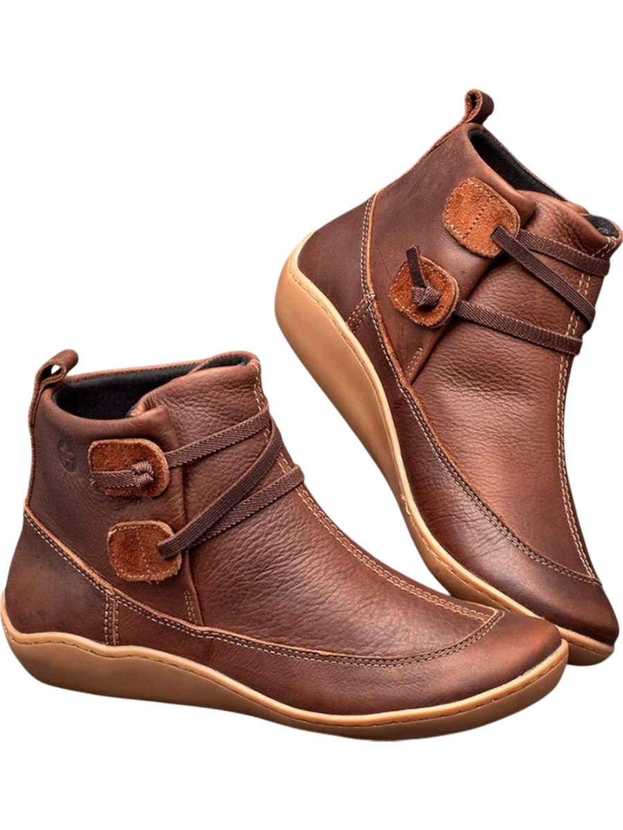 ANNE | Retro Mid-Calf Martin Boots