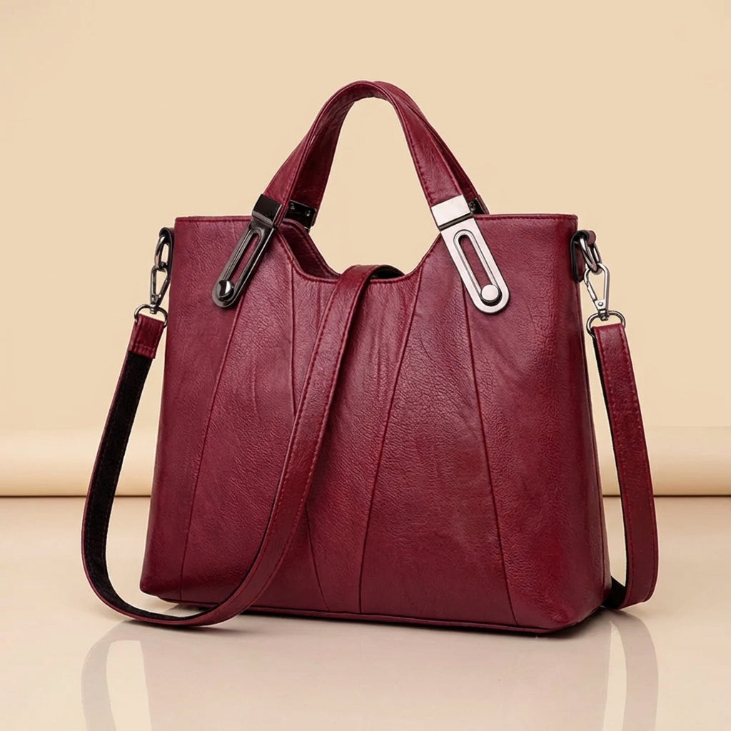 REMY | Paneled Tote Handbag