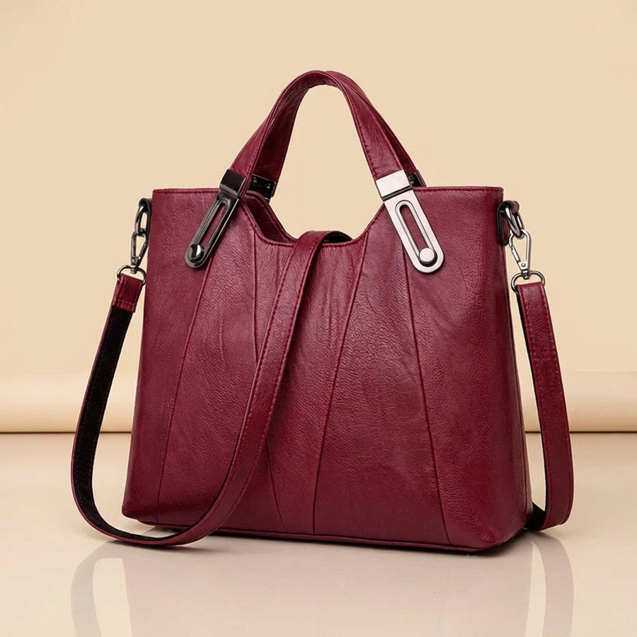 REMY | Paneled Tote Handbag