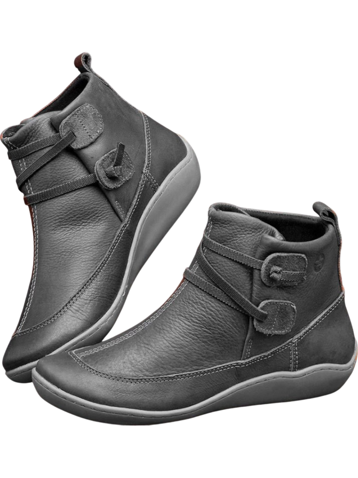 ANNE | Retro Mid-Calf Martin Boots