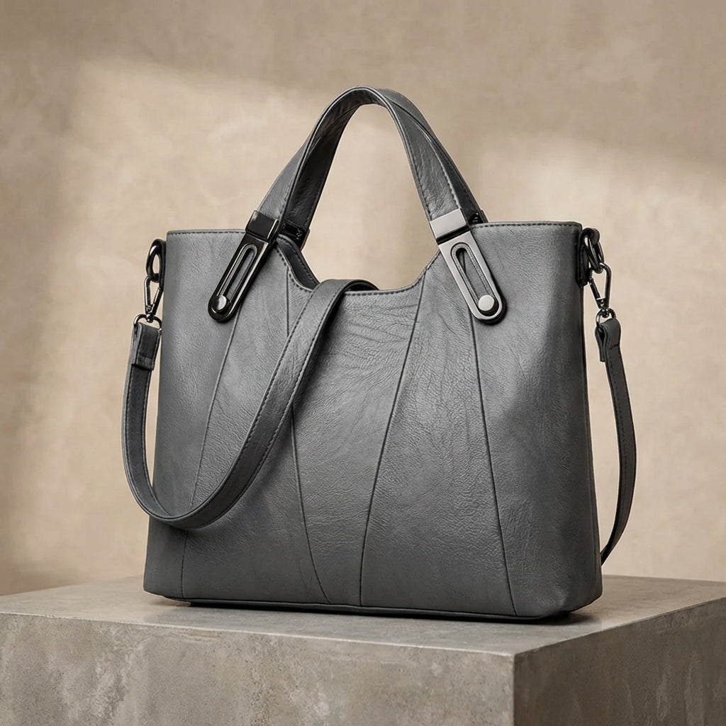 REMY | Paneled Tote Handbag