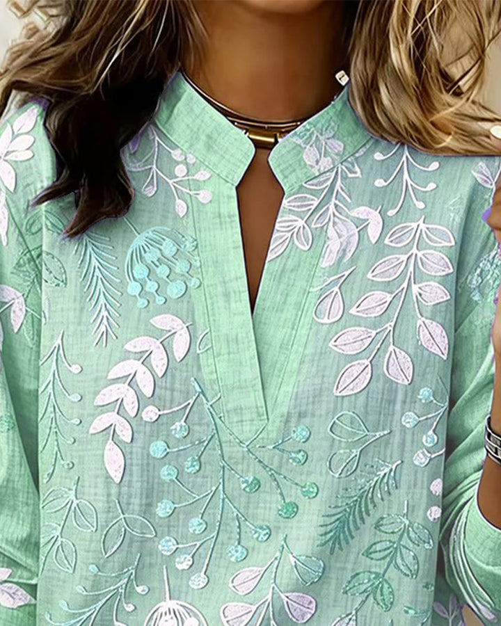 AURELIA | Soft-Touch Floral Blouse