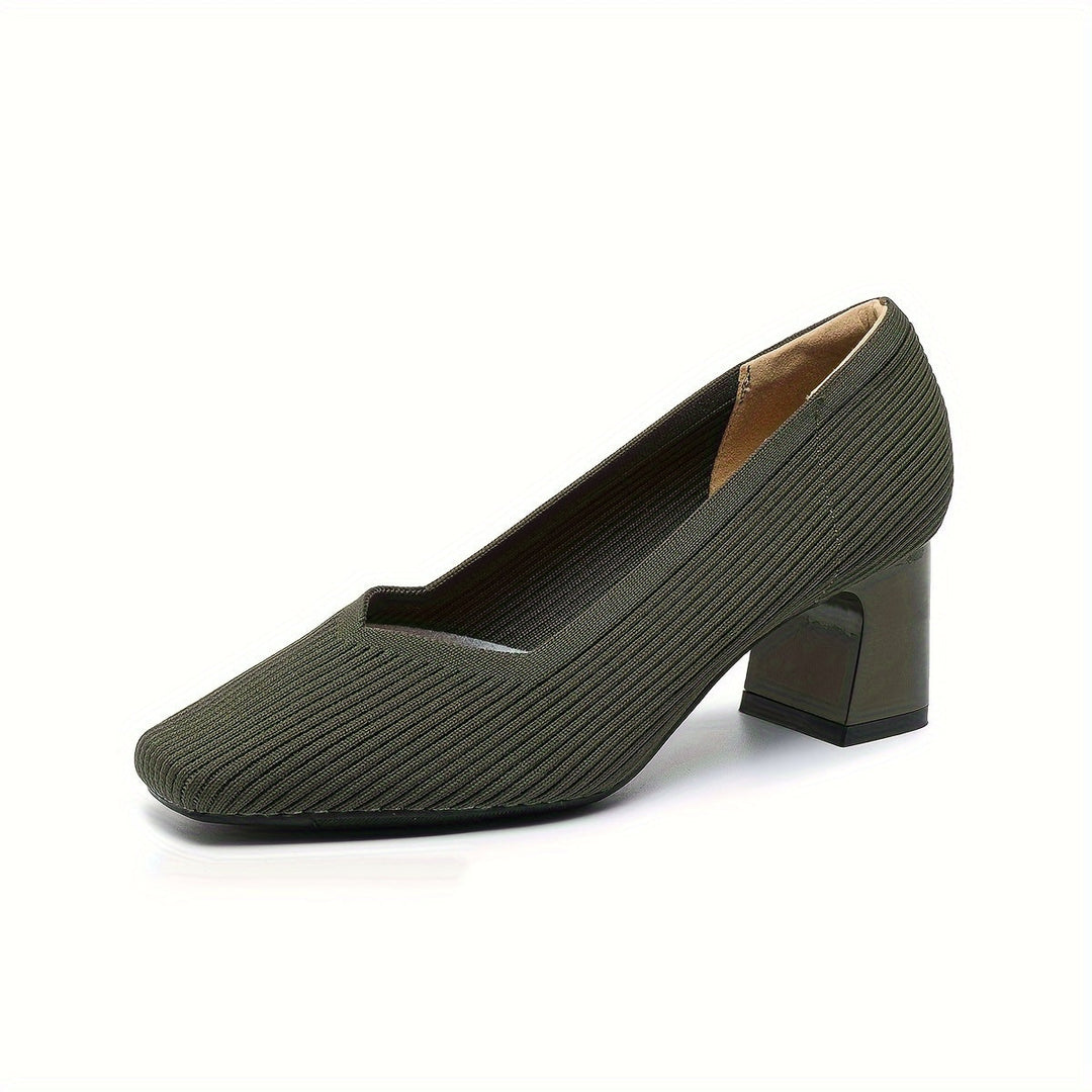VALENTINA | Comfortable Stable Heels