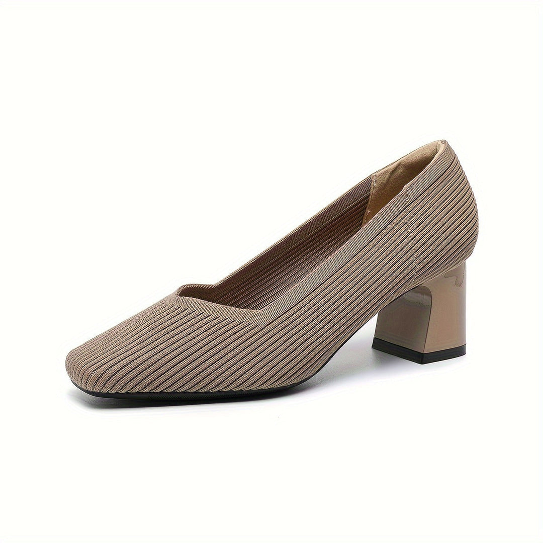 VALENTINA | Comfortable Stable Heels