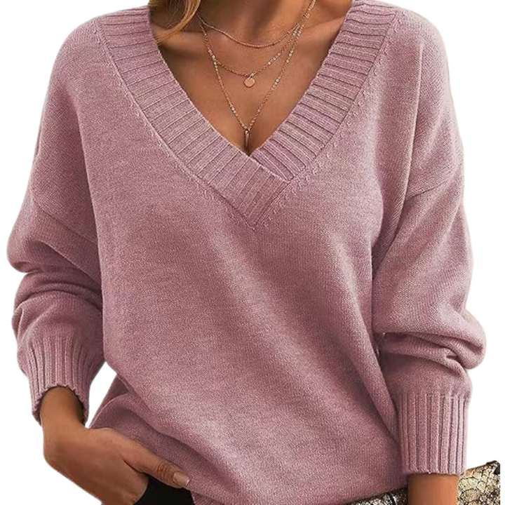 LILLIAN | Lightweight V-Neck Sweater