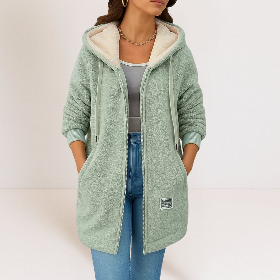 HARPIER | Cozy Hooded Fleece Jacket