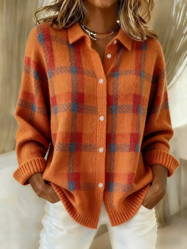 ZOEY | Cloud-Soft Plaid Button-Up