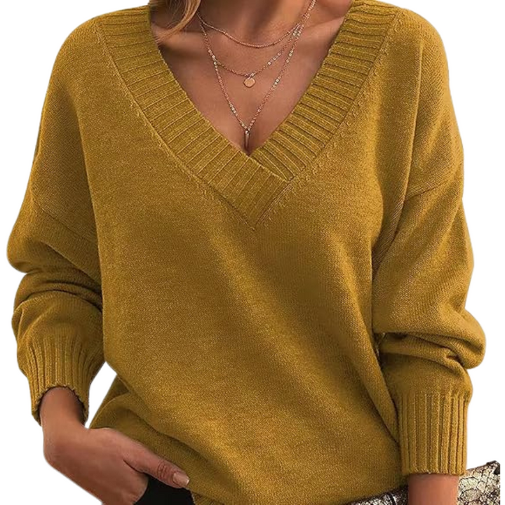 LILLIAN | Lightweight V-Neck Sweater