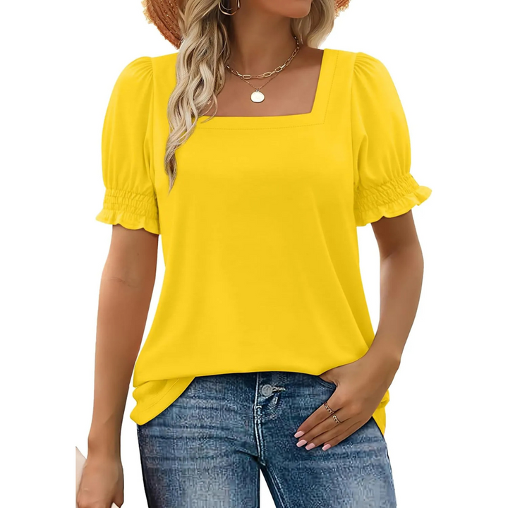 JOSEPHINE | Lightweight Ruffle Sleeve Summer Essential