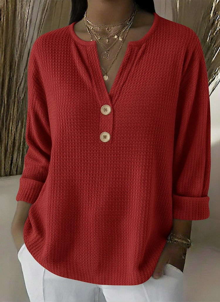 FELICE | V-Neck Polo Sweater