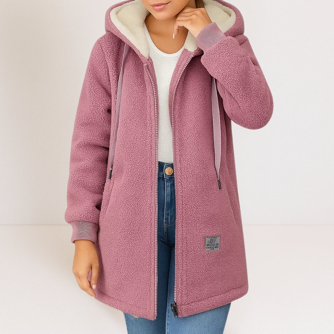 HARPIER | Cozy Hooded Fleece Jacket