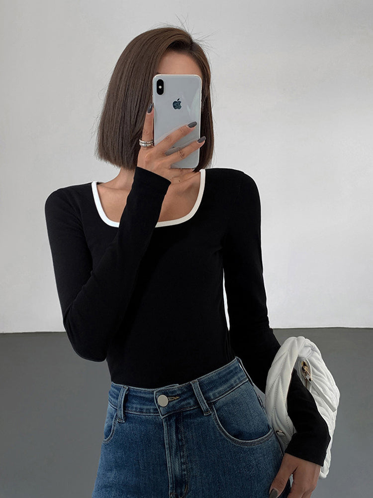 ELOUISE | French Long Sleeve Flow Top