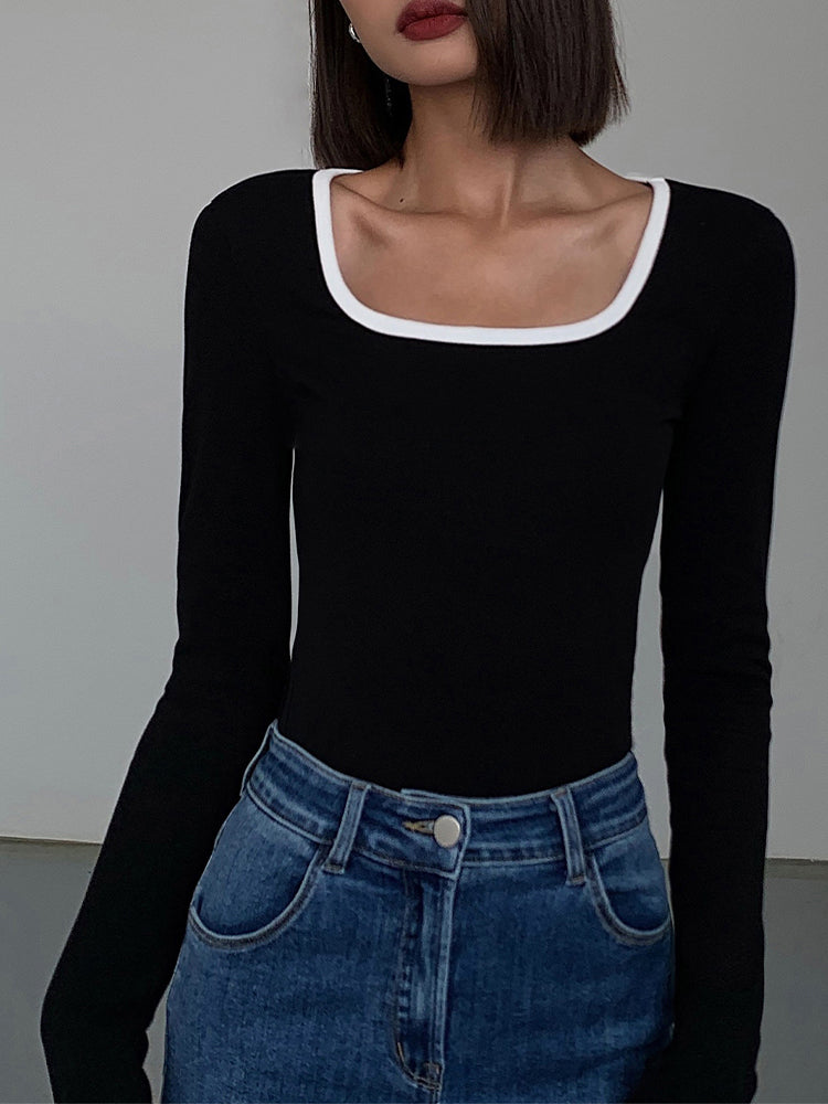 ELOUISE | French Long Sleeve Flow Top