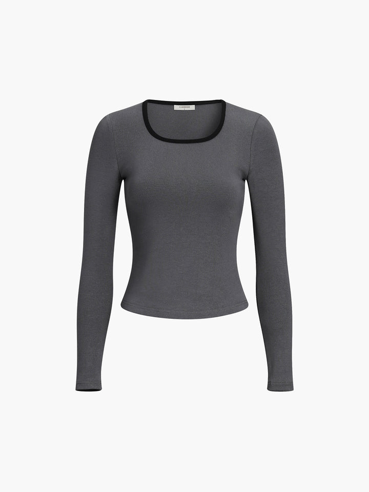 ELOUISE | French Long Sleeve Flow Top
