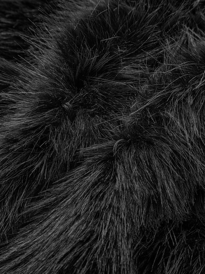 MIYA | Faux Fur Collar Jacket
