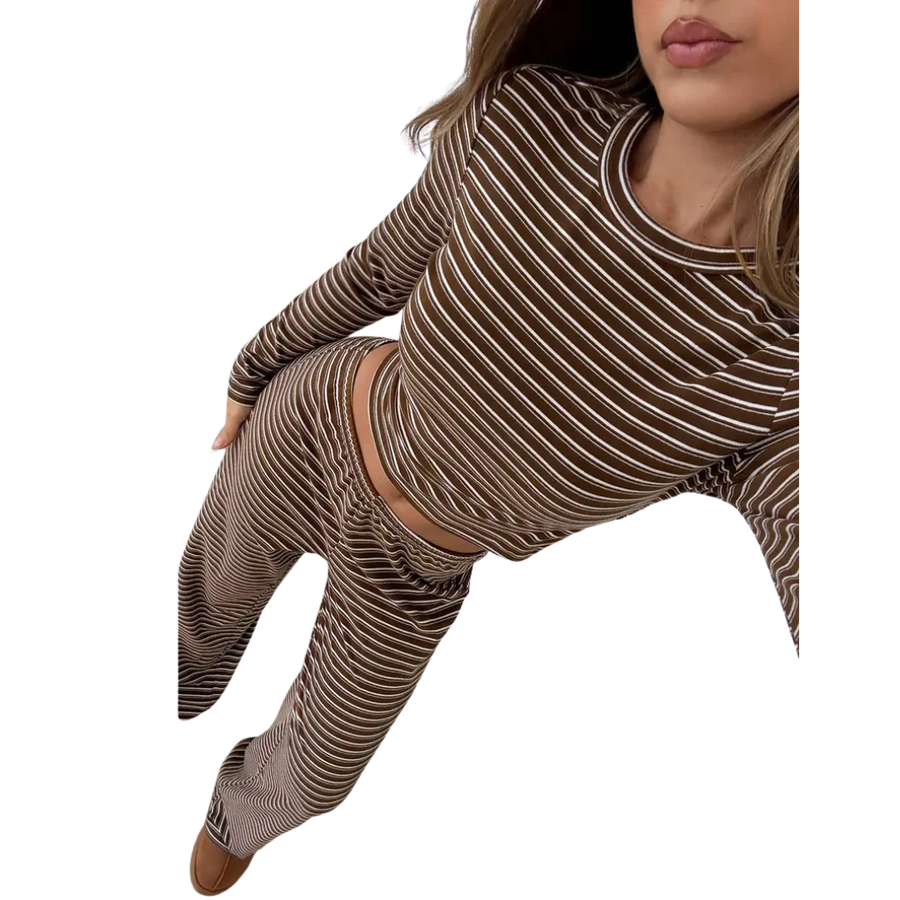 LOLA | Striped Loungewear Set