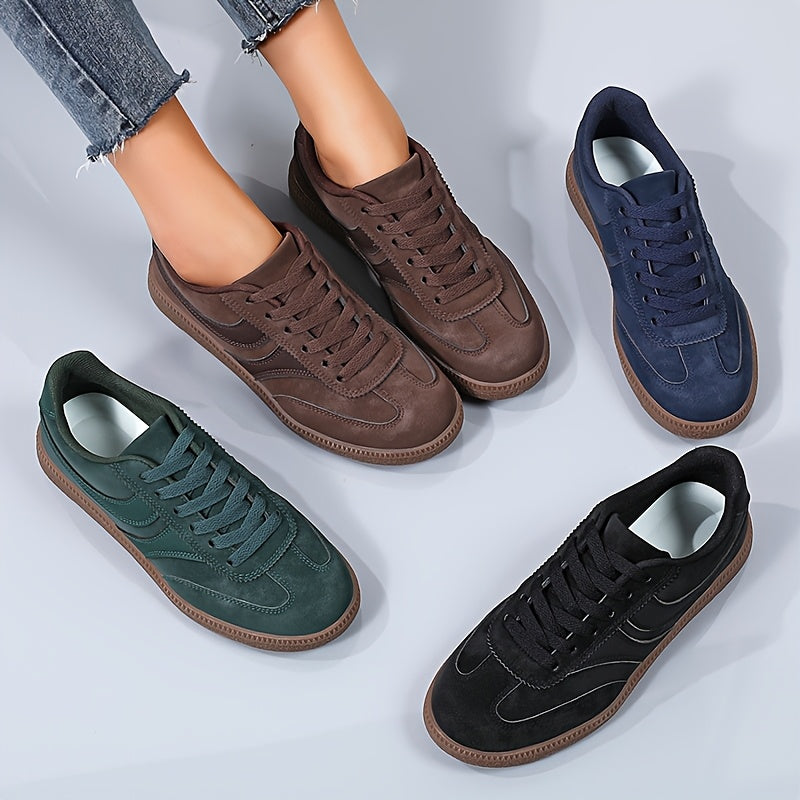 MHELIA | Casual Lace-Up Sneakers