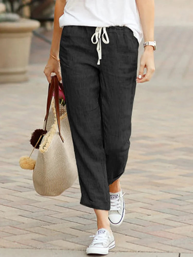KRISA | Wide Leg Trousers