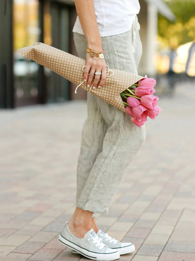 KRISA | Wide Leg Trousers