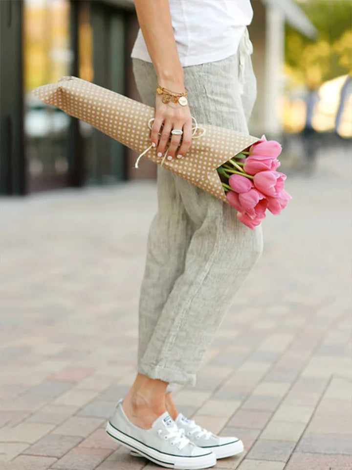KRISA | Wide Leg Trousers